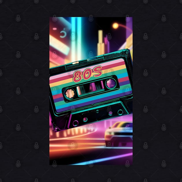 80s nostalgia cassette by Spaceboyishere